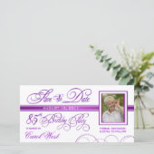 85e verjaardag - Sparen de Aankondiging van de Fot (Staand voorkant)