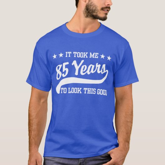 85e verjaardag t-shirt (Voorkant)