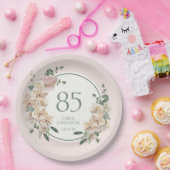 85e verjaardag tropische storm papieren bordje (Feest)