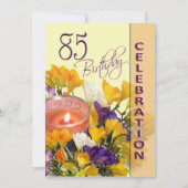 85e verjaardag van de feestdag kaart (Voorkant)