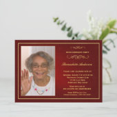 85e verjaardag van de Uitnodigingen van de Partij  (Staand voorkant)