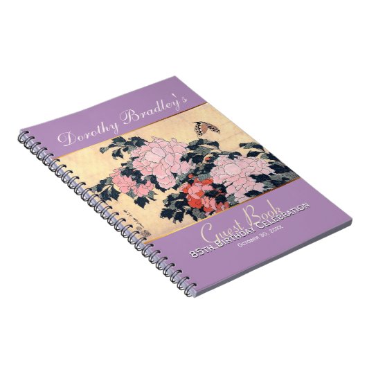 85e verjaardag vlindervolkenest notitieboek (Rechterzijde)