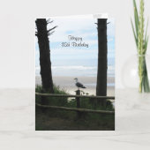 85e verjaardagskaarten Ocean Uitzicht Kaart (Voorkant)