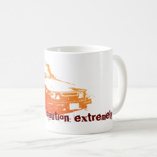 85spg_kapotvlam, voorzichtigheid: uiterst hete MOK (Voorkant rechts)