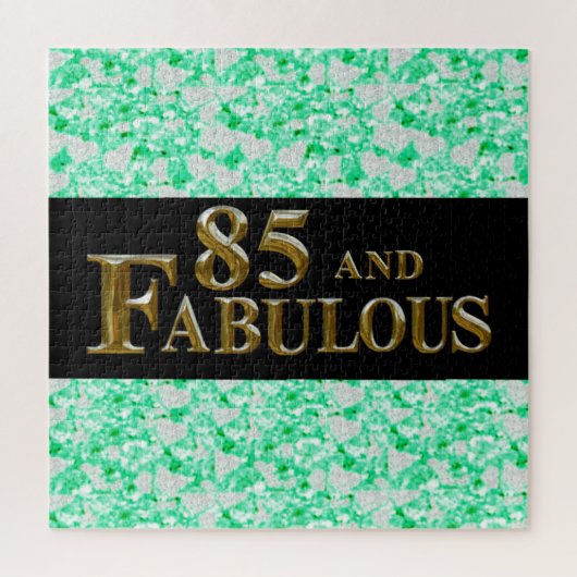 85ste verjaardag  legpuzzel (Verticaal)