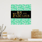 85ste verjaardag  poster (Keuken)