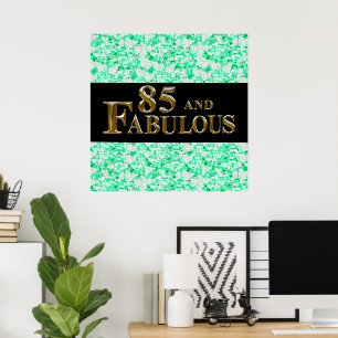 85ste verjaardag  poster