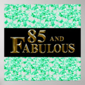 85ste verjaardag  poster (Voorkant)