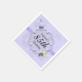 85ste verjaardagsfeestje | DIY-tekst Servetten (Hoek)