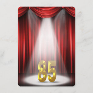 85ste verjaardagsfeestje kaart