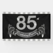 85ste verjaardagsfeestje spandoek (Horizontaal)