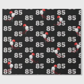 85th Birthday Balloon Bouquet Wrapping Paper Cadeaupapier (Vlak)