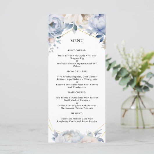 85th Birthday Party Menu (Staand voorkant)