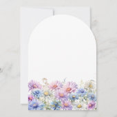 85th Birthday Party September Birth Month Flower  Kaart (Achterkant)