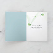 85th Birthday White Daisy Garden Kaart (Binnen)