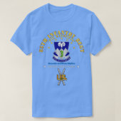 85th Infantry Regt Fix Bayonets w SKI Branch T-shirt (Design voorkant)