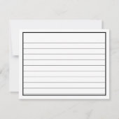 85th Thank You: Black/White Number Pattern (Achterkant)