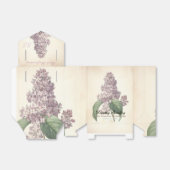 85th Verjaardag Lila Custom Dank u Favor Box Bedankdoosjes (Uitgevouwen)