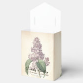 85th Verjaardag Lila Custom Dank u Favor Box Bedankdoosjes (Geopend)