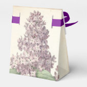 85th Verjaardag Lila Custom Dank u Favor Box Bedankdoosjes (Achterkant)