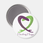 8621_Healing_Hugs_logo_8.31.11_test-2 Magneet (Voorkant / Achterkant)