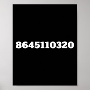 8645110320 Verwijder Trump November Poster