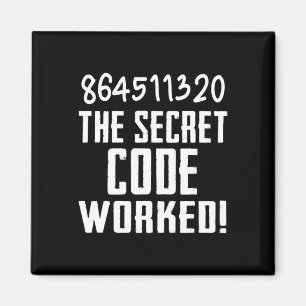 864511320 De Geheime Code Werd Gebruikt! Trump Ver Magneet