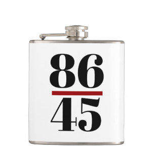 8645 Anti-trump Heupfles