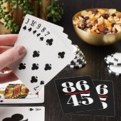 8645 Anti-trump Pokerkaarten (Insitu)