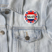 8645 — Anti-Trump Ronde Button 5,7 Cm (In situ)