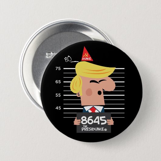 8645 RONDE BUTTON 7,6 CM (Voorkant /achterkant)