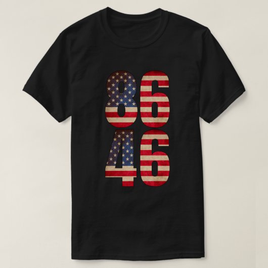8646 Amerika T-shirt (Design voorkant)