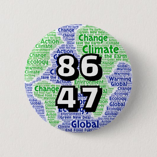 8647 (Aarde) Ronde Button 5,7 Cm (Voorkant)