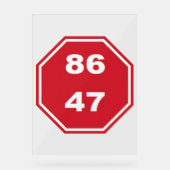 8647 ACRYL BORD (Voorkant)