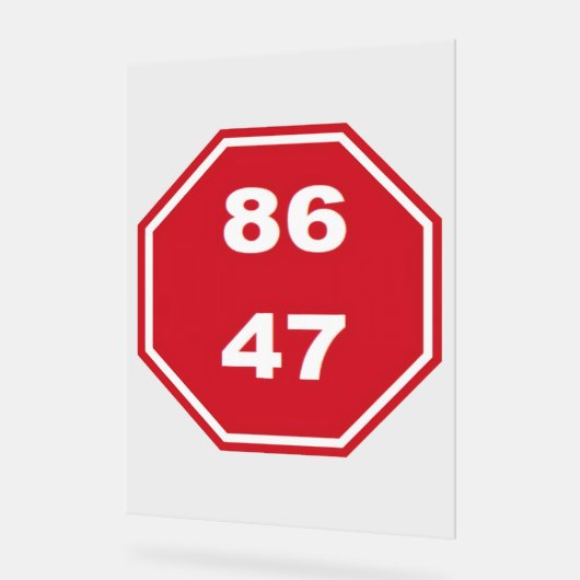 8647 ACRYL BORD (Hoek)