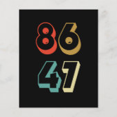 8647 Ant-Trump Flyer (Voorkant)