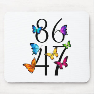 8647 Anti Trump 86 47 Bloemstuk Heren Dames Muismat