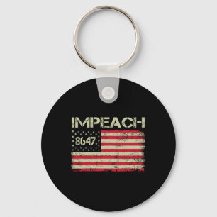 8647 Anti Trump 86 47 Impeach Trump Impeach 47 Ver Sleutelhanger