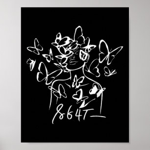 8647 Anti Trump Bloemen Weerstaan 86 47 Impeach Tr Poster