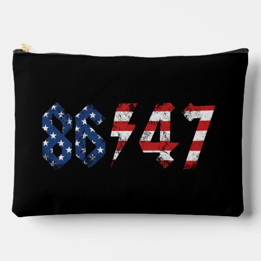 8647 Anti Trump Retro jaren 80 Rock Style Etui (Voorkant)