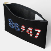 8647 Anti Trump Retro jaren 80 Rock Style Etui (Open)