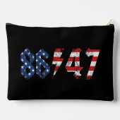 8647 Anti Trump Retro jaren 80 Rock Style Etui (Achterkant)