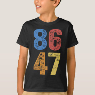 8647 Anti-Trump Subtiel Verzet Protest T-shirt