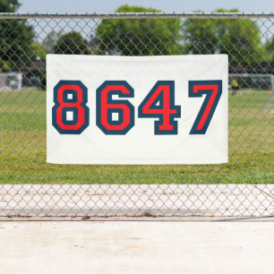 8647 Anti Trump Verzet Spandoek
