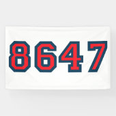 8647 Anti Trump Verzet Spandoek (Horizontaal)
