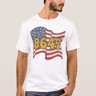 8647 Anti Trump Verzet  T-shirt