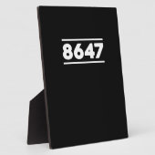 8647 - Antifascisme Design Klassiek Design Fotoplaat (Zijkant)