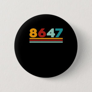 8647 - Antifascisme Design Klassieke Creatieve Sti Ronde Button 5,7 Cm