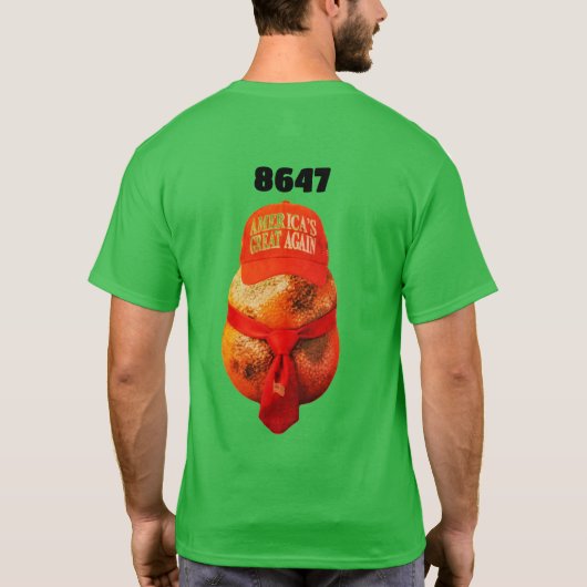8647 Basic T-Shirt (Achterkant)
