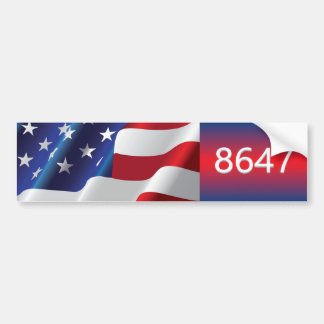 8647 BUMPERSTICKER